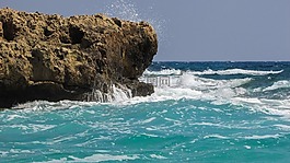 石,波,砸