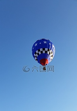 氣球,熱氣球,天空