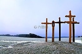 天空,水域,海