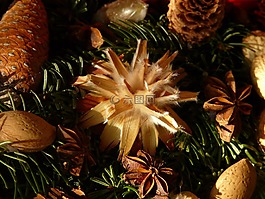 來臨的花環(huán),種子,裝飾