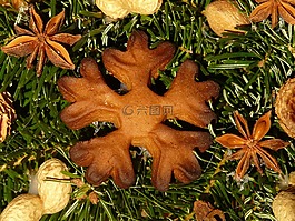 來臨的花環(huán),糕點,裝飾