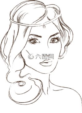 女子,女孩,公主