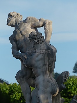 石數(shù)字,男子,雕塑