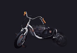 三輪車,樂趣,體育