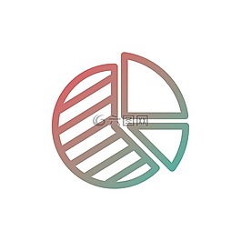 馅饼,图表,图标