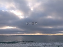 云,海,天空