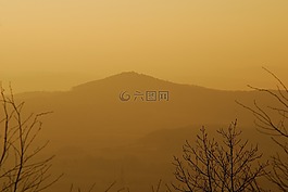 半光,黃昏,日落