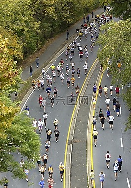 馬拉松,賽跑運動員,遠距離