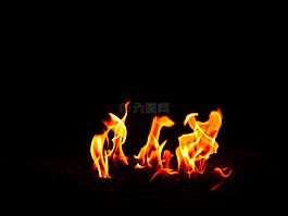 火,舒適,家庭