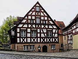 舊城區(qū),fachwerkhaus,歷史