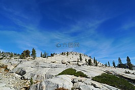 石,天空,藍(lán)色