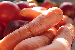 蔬菜,胡蘿卜,托馬