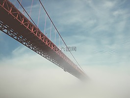 橋,結(jié)構(gòu),天空