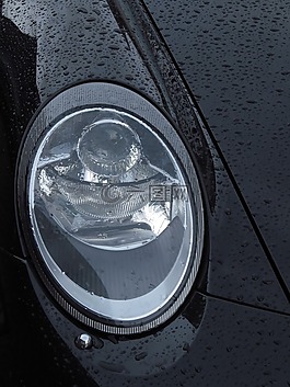 聚光燈,光,汽車
