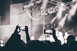 音樂會,階段,顯示