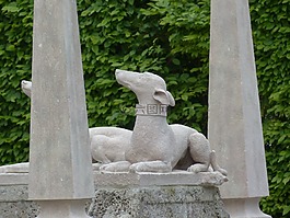 石像,狗,雕像