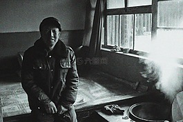 鄉(xiāng)村,老人,舊相片