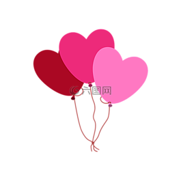 氣球,心,愛