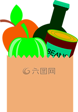 購物袋,雜貨,啤酒