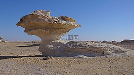 埃及,沙漠,白