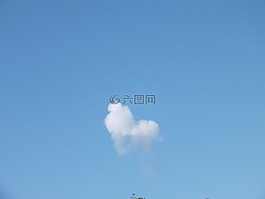 云,天空,藍(lán)色