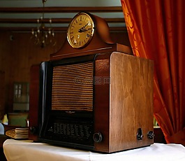 電臺,電子管收音機,接待處