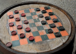 棋盤,桶,釀酒