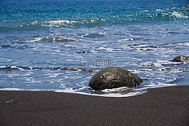 海灘,海,水