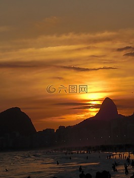 里約熱內(nèi)盧,海灘,巴西