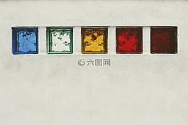 玻璃塊,墻,玻璃