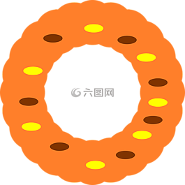 甜甜圈,棕色,食品