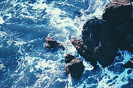海洋,海,波