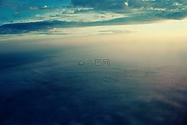 空氣,查看,天空