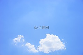 積云,云,夏日的一天