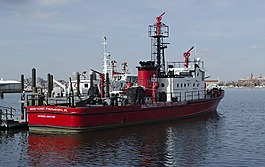 船,巴爾的摩,消防船