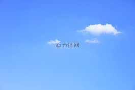 云,積云,夏日的一天