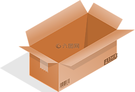 盒,脆弱,包