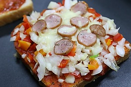 披薩,食品,烹飪