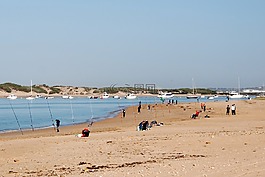 海,海灘,天空
