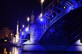橋,默茲,河