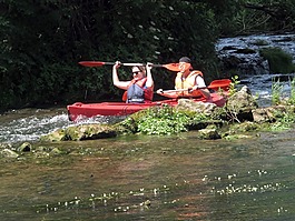 皮艇,槳,kayaked