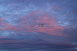 云,紅色,雷暴