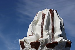 冰淇淋,天空,冰
