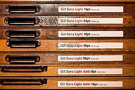 typecases,信件,鉛套