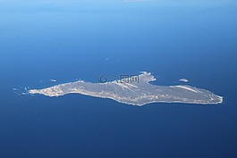 离岛,蓝色,海洋