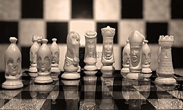 象棋,黑白色,國(guó)際象棋游戲