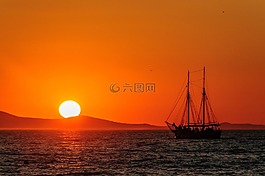 abendstimmung,日落,傍晚的天空