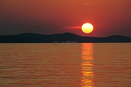 abendstimmung,日落,傍晚的天空