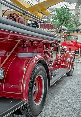 消防車,消防,古董