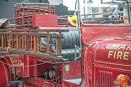 消防,消防車,古董